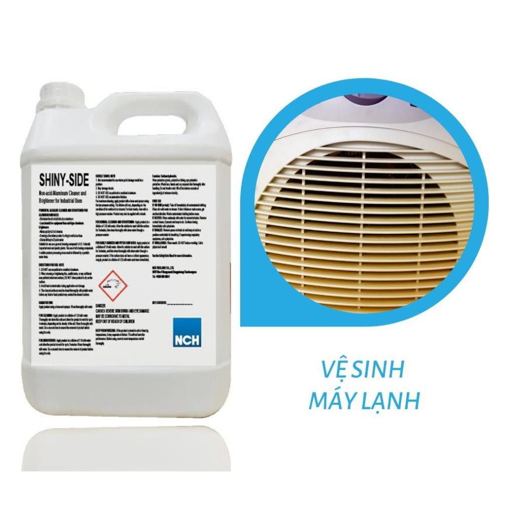 Dung dịch vệ sinh cục nóng máy lạnh, coil và tấm tản nhiệt Shiny Side – Can 26l