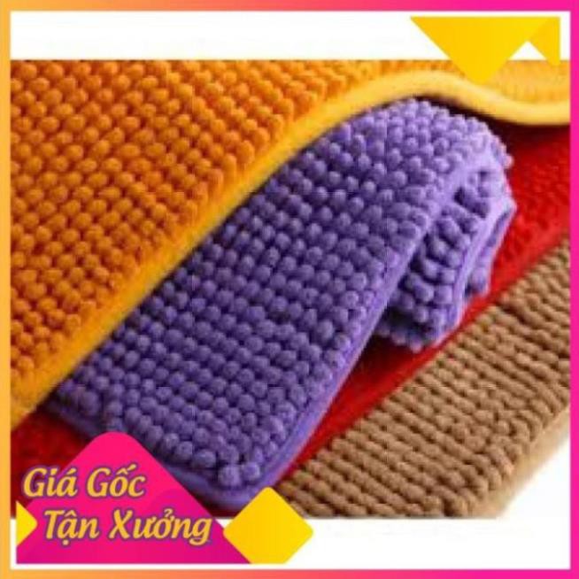 [HOT] Thảm Chùi Chân San Hô Đinh [Xả Kho] Siêu Thấm Nước,Chống Trơn Trượt Kích Thước 40cm x 60cm (Màu Ngẫu Nhiên)