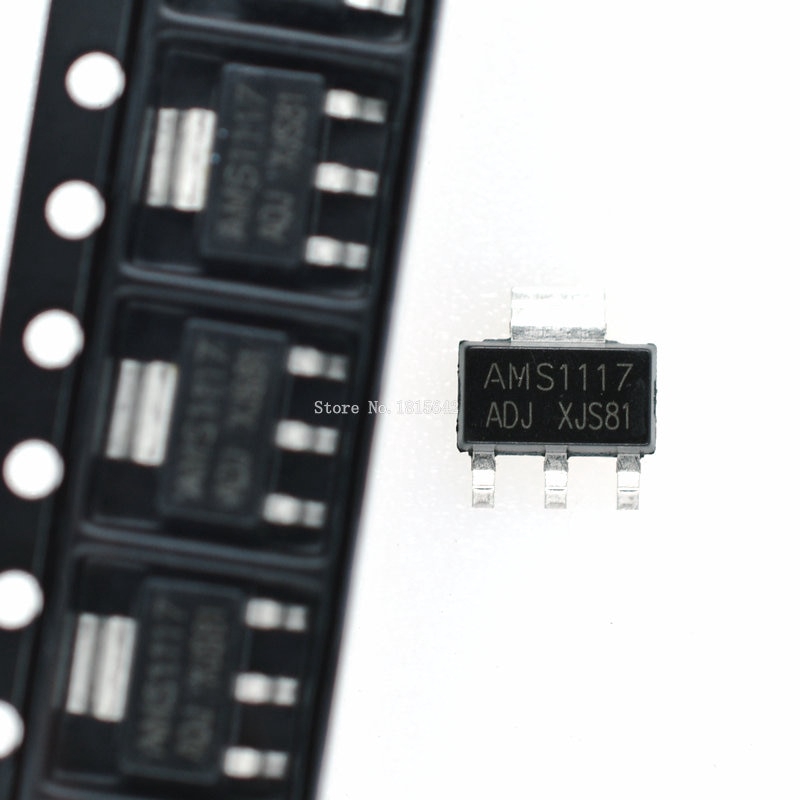 Bộ 70 Linh Kiện Điều Chỉnh Điện Áp Ams1117 1.2v/1.5v/1.8v/2.5v/3.3v/5.0v/adj 1117 7 Màu Đen | BigBuy360 - bigbuy360.vn