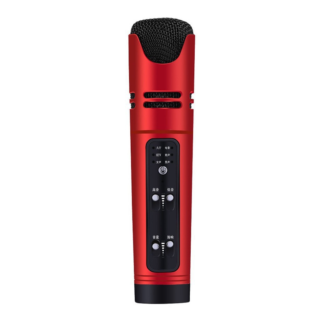 Micro Livestream Mini 3 Trong 1 C16, Micro đa năng chuyen dụng hát Karaoke Cá Nhân Thu Âm - Chính hãng