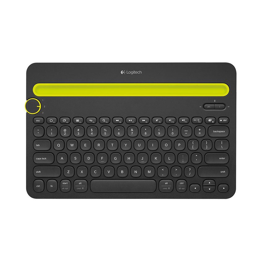 Bàn phím Logitech K480 Bluetooth/ Đen