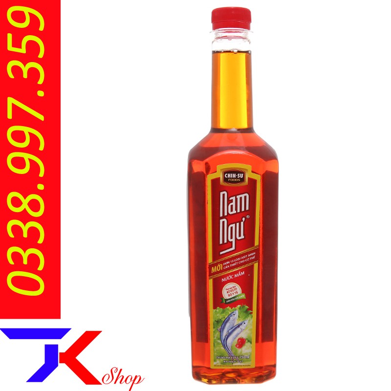 Nước mắm Nam Ngư 10 độ đạm chai 750ml