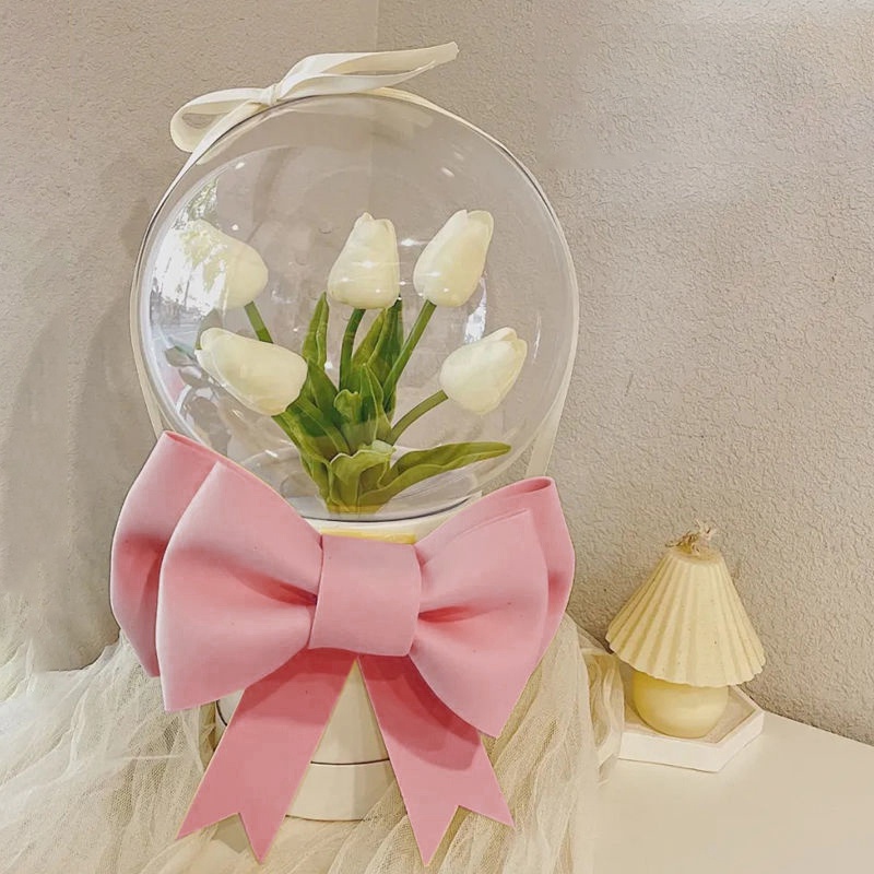 Thẻ Trang Trí Bánh Kem Hình Nơ Hoa Đa Năng Dễ Thương