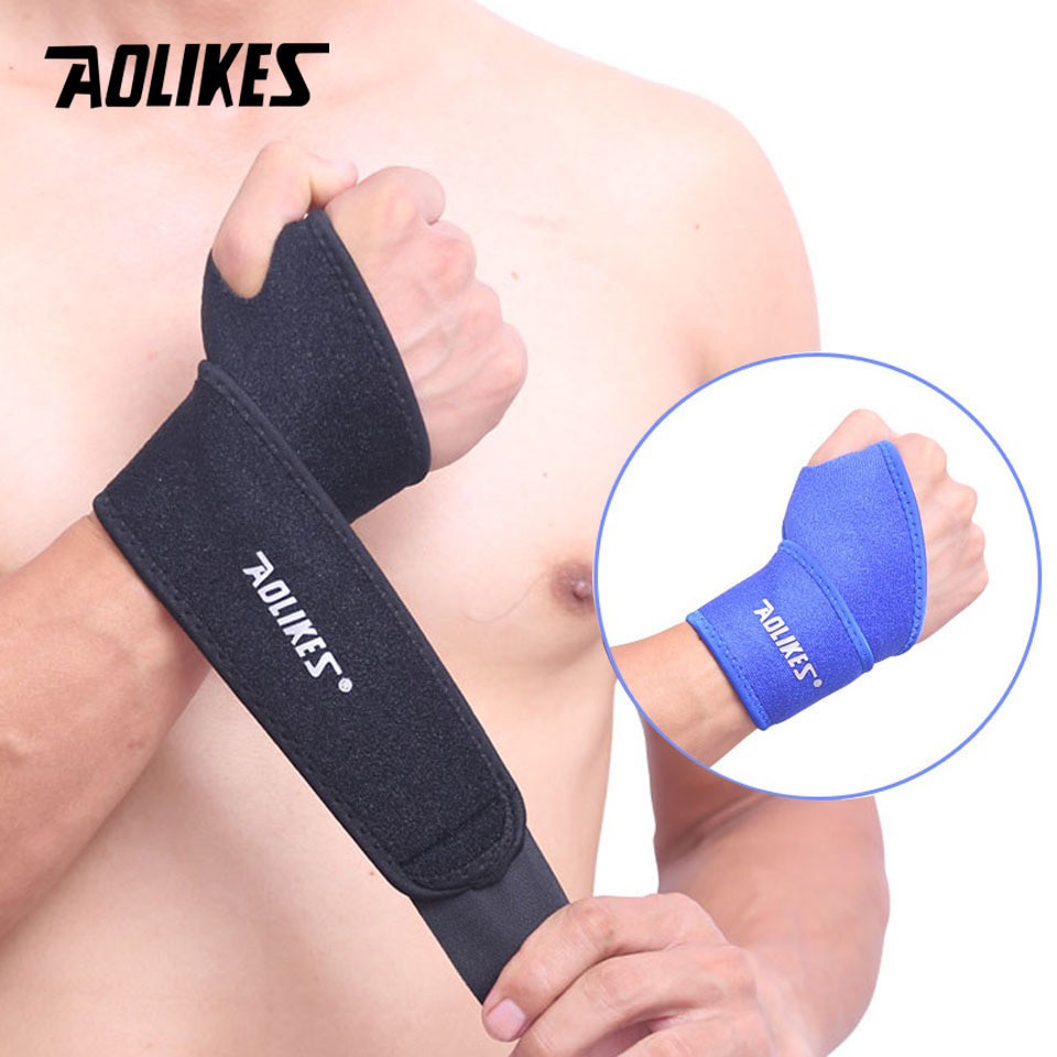 Quấn bảo vệ cổ tay AOLIKES A-7937 hỗ trợ nẹp xương ống khớp cổ tay pressure adjustable wrist support