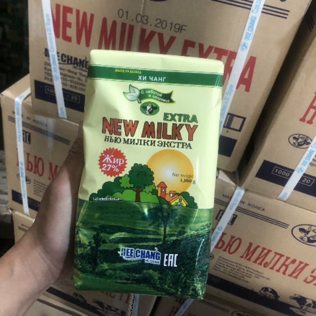 tuan0111 Sữa béo Newmilky Nga gói 1kg tuan0111