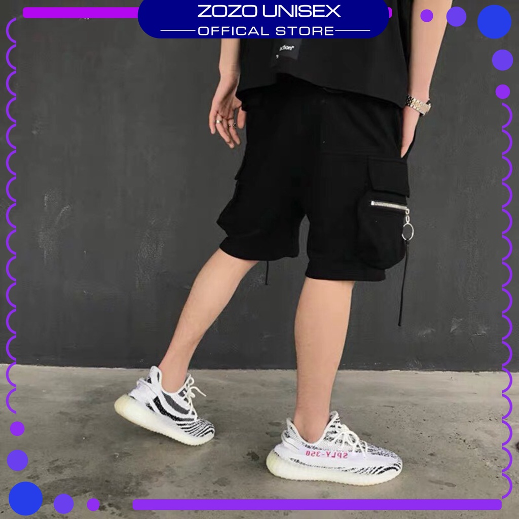 🔥[ TOP SALE ] Quần Short túi hộp unisex KHÓA TRÒN chất kaki dầy co giãn  Zozo_unisex 🌺 | BigBuy360 - bigbuy360.vn