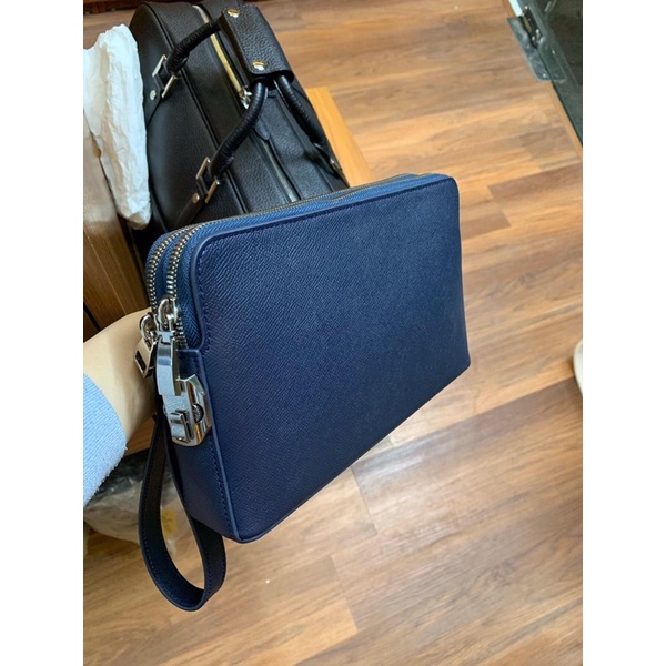 Túi da epsom 2 ngăn