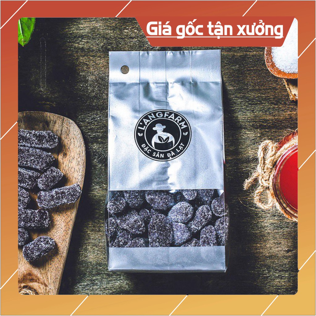 Kẹo hương dâu tằm L'angfarm bịch 180g Hương vị thơm ngon, độ ngọt vừa phải