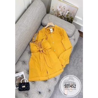 (Bigsize 60-90kg) Set áo 2 dây nơ đi biển ( ảnh thật)