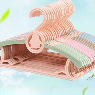 Combo 10 móc treo quần áo trẻ em