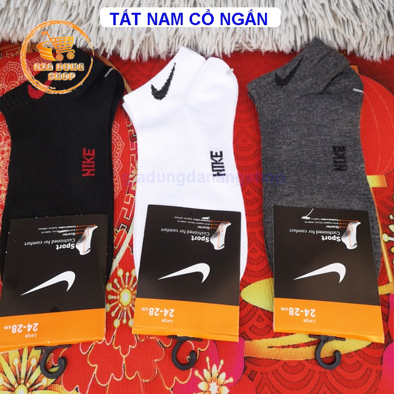 Tất/Vớ Cổ Ngắn Nam Nữ Bền Đẹp Dày Thấm Hút Thoáng Mát Khử Mùi Dùng Tốt Tất Cả Các Mùa