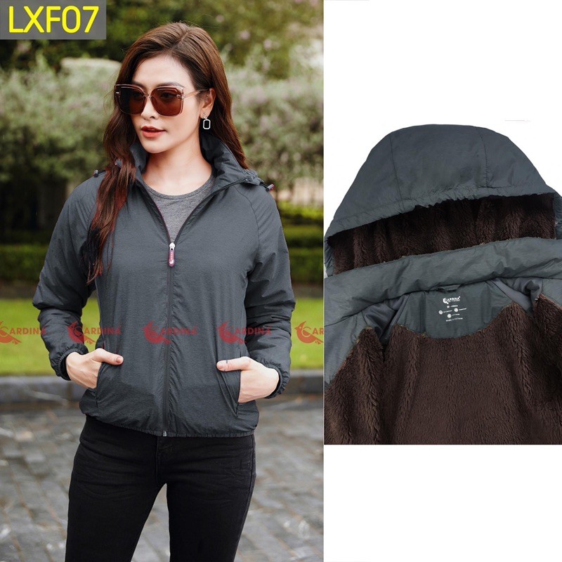 BÁN SỈ ÁO GIÓ LÓT LÔNG CỪU CDN CHO NỮ | BigBuy360 - bigbuy360.vn