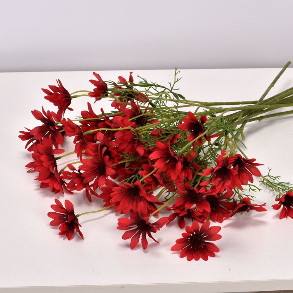 Bó hoa cúc giả trang trí nhà cửa