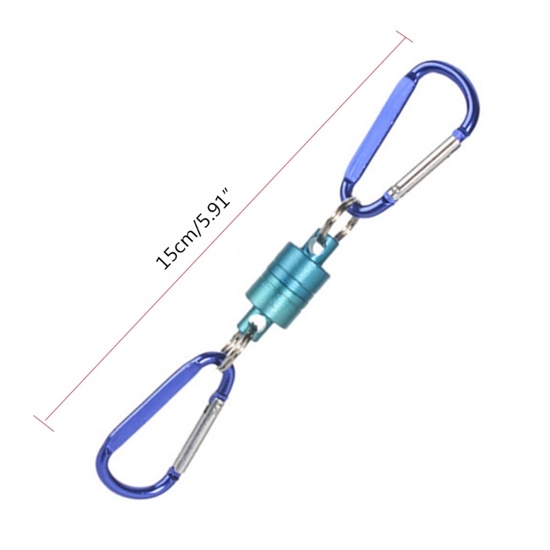 Dây Móc Đôi Kèm Giá Đỡ Lưới Câu Cá / Leo Núi Chuyên Dụng Chất Lượng Cao