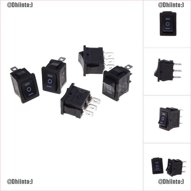 Set 5 công tắc mini 3 pin Ac 6A/250V 10A/125V