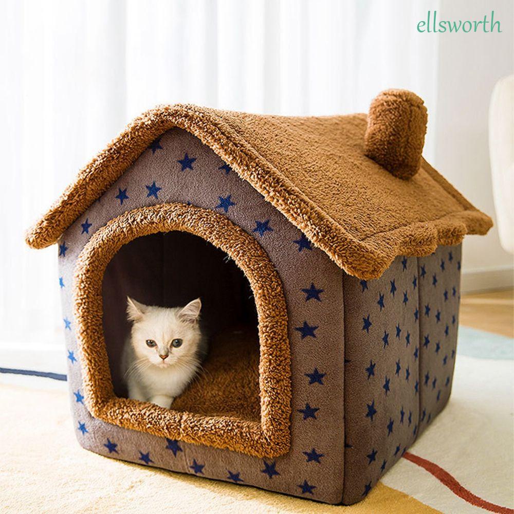 Giường nhà giữ ấm mùa đông có thể giặt sạch thoải mái cho chó cưng mèo cưng