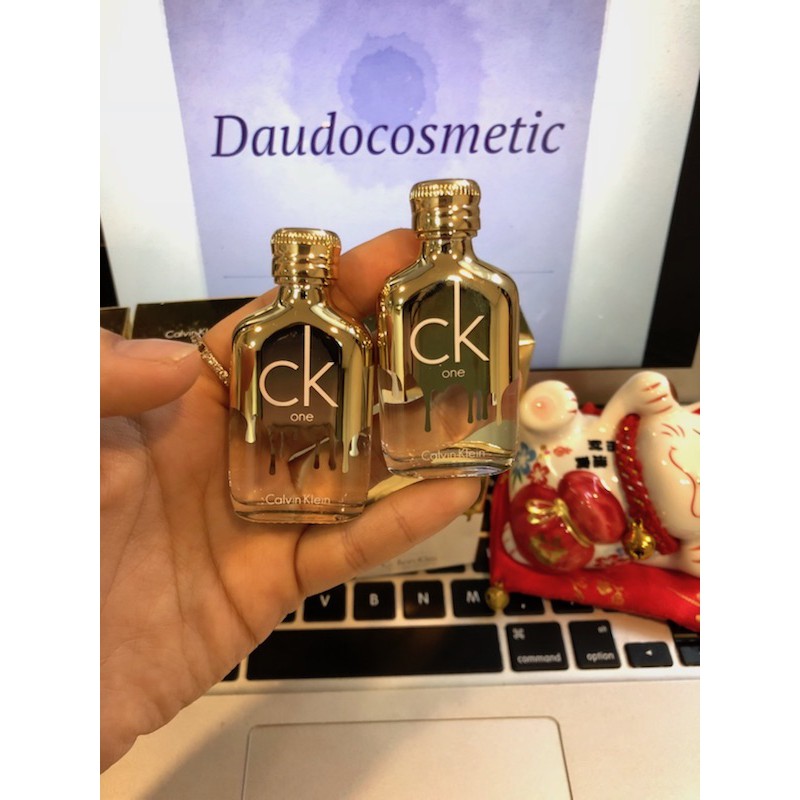 [CHÍNH HÃNG] [ mini ] Nước hoa Calvin Klein CK One Gold EDT 10ml . Chính Hãng NEW 2020