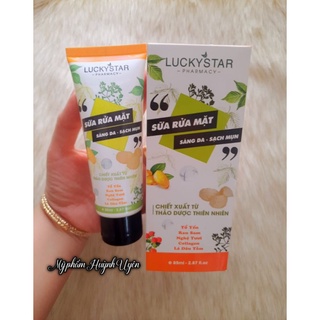 Sữa rửa mặt sáng da - sạch mụn LUCKY STAR