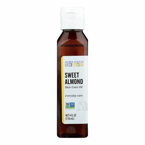 dầu hạnh nhân ngọt cho da (Sweet Almond Skin Care Oil) - Aura Cacia - 118ml - HCMShop