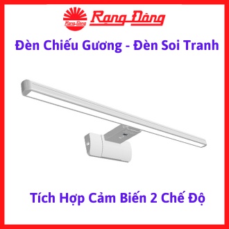 Đèn Led Chiếu Gương cảm biến Rạng Đông, thích hợp gắn bàn trang điểm, soi tranh hoặc gương phòng tắm