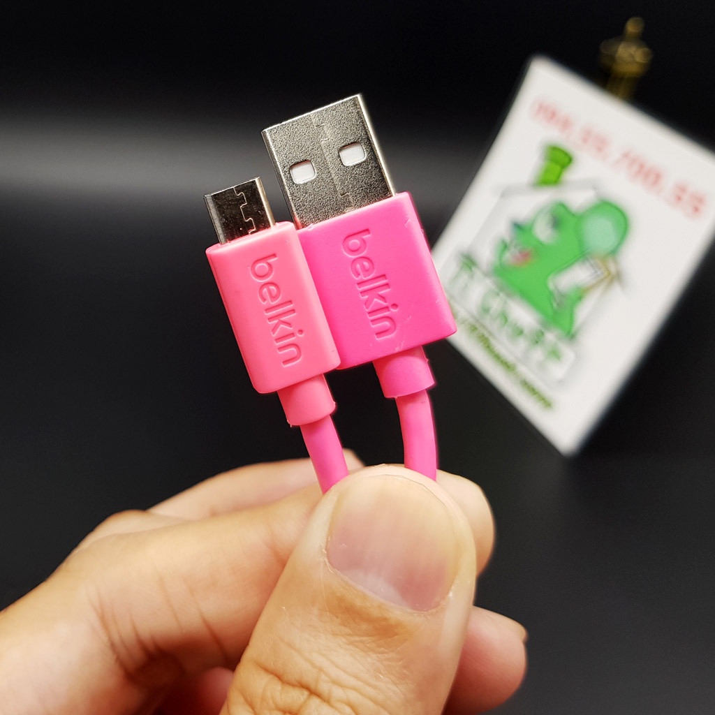 [Chính Hãng Belkin] Cáp MicroUSB Sạc Nhanh Mixit Series Dài 1m2