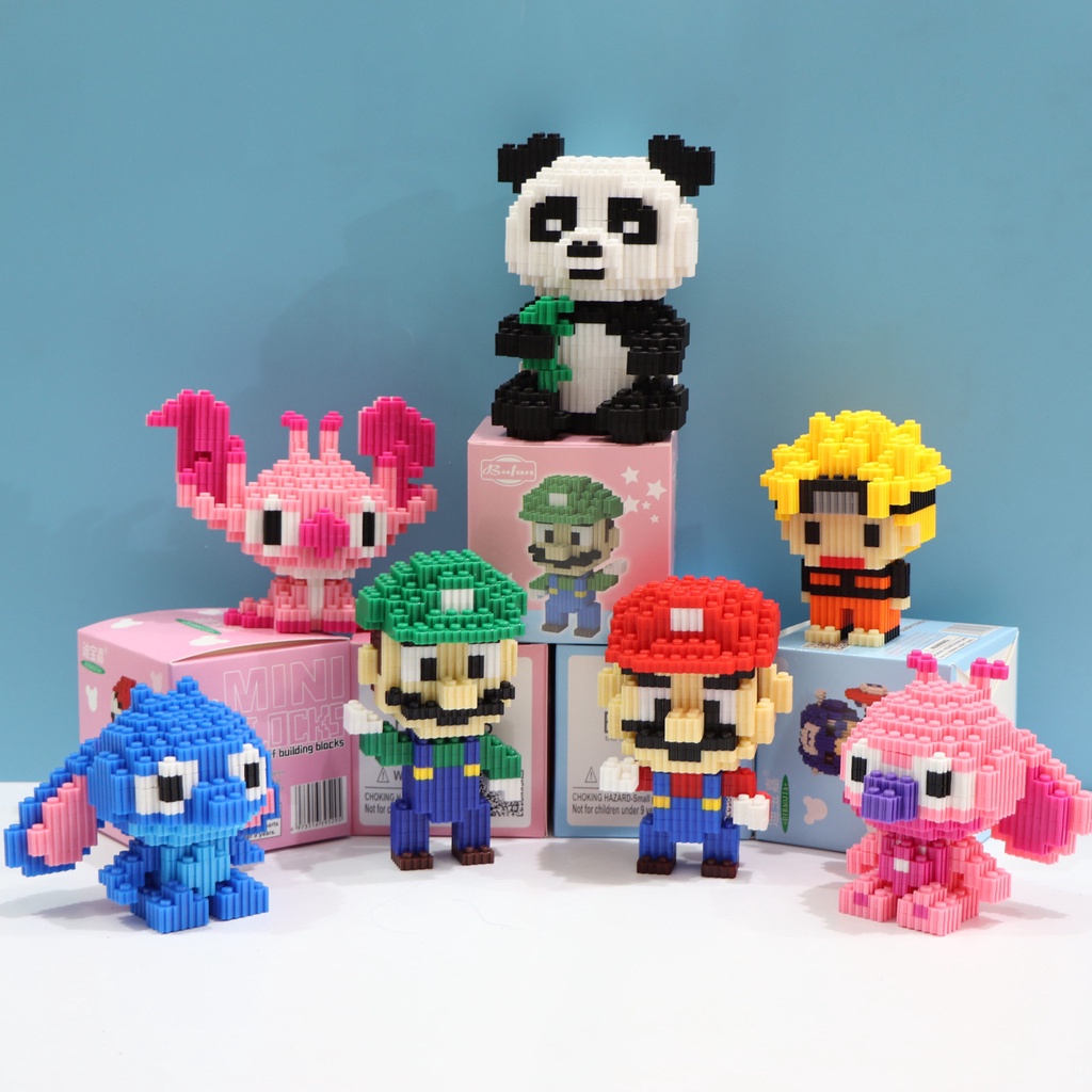 Bộ đồ chơi lego lắp ráp mô hình các nhân vật hoạt hình và siêu anh hùng