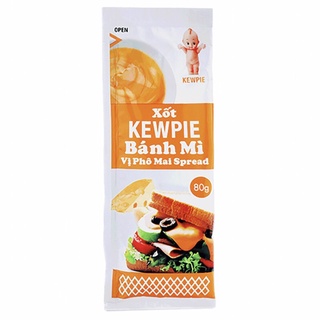 Sốt Kewipe bánh mì vị phô mai 80G