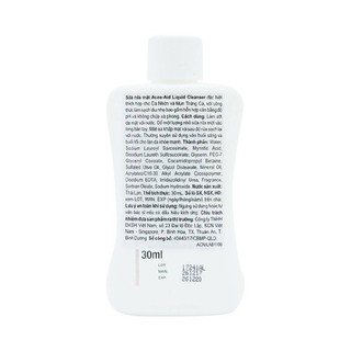 SỮA RỬA MẶT ACNE- AID LIQUID CLEANSER