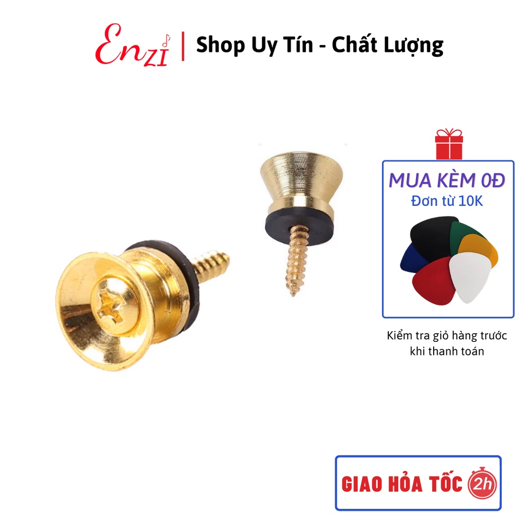 Khuy chốt lắp cho đàn guitar đeo dây đàn Ốc đeo dây đàn ghita acoustic classic ukulele Enzi