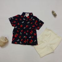 Sơ mi hoa quả cho bé