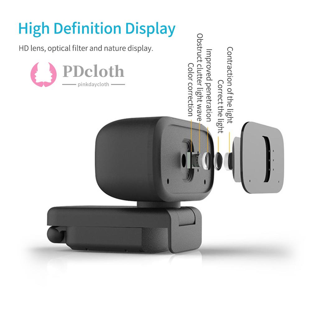 ANDROID Webcam 720p Hd 1.0 Megapixels 75 ° Chất Lượng Cao Kèm Phụ Kiện | BigBuy360 - bigbuy360.vn