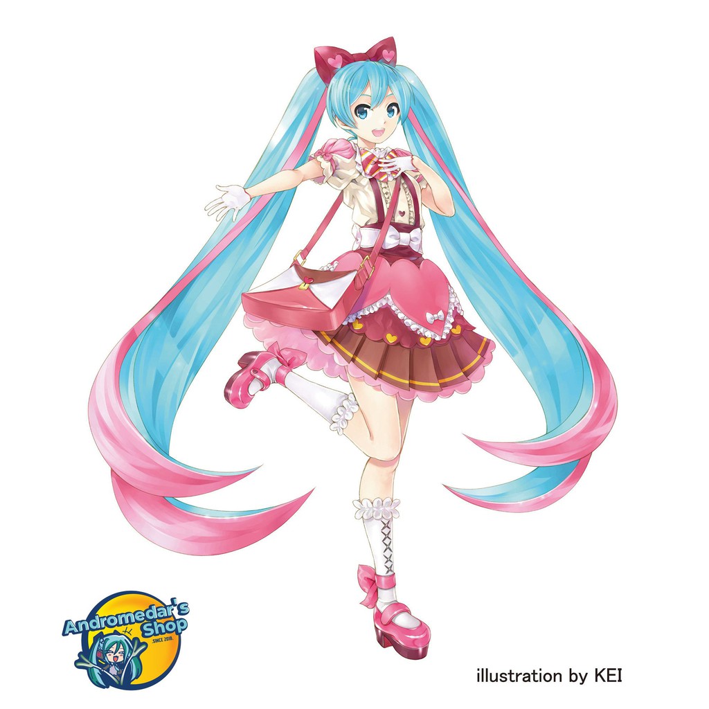 [Sega] Mô hình nhân vật Hatsune Vocaloid - Hatsune Miku - SPM Figure - Ribbon x Heart