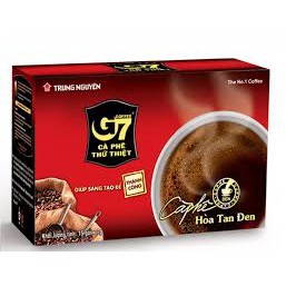 Cà phê G7 – Hoà tan đen Trung Nguyên 15g x2gr