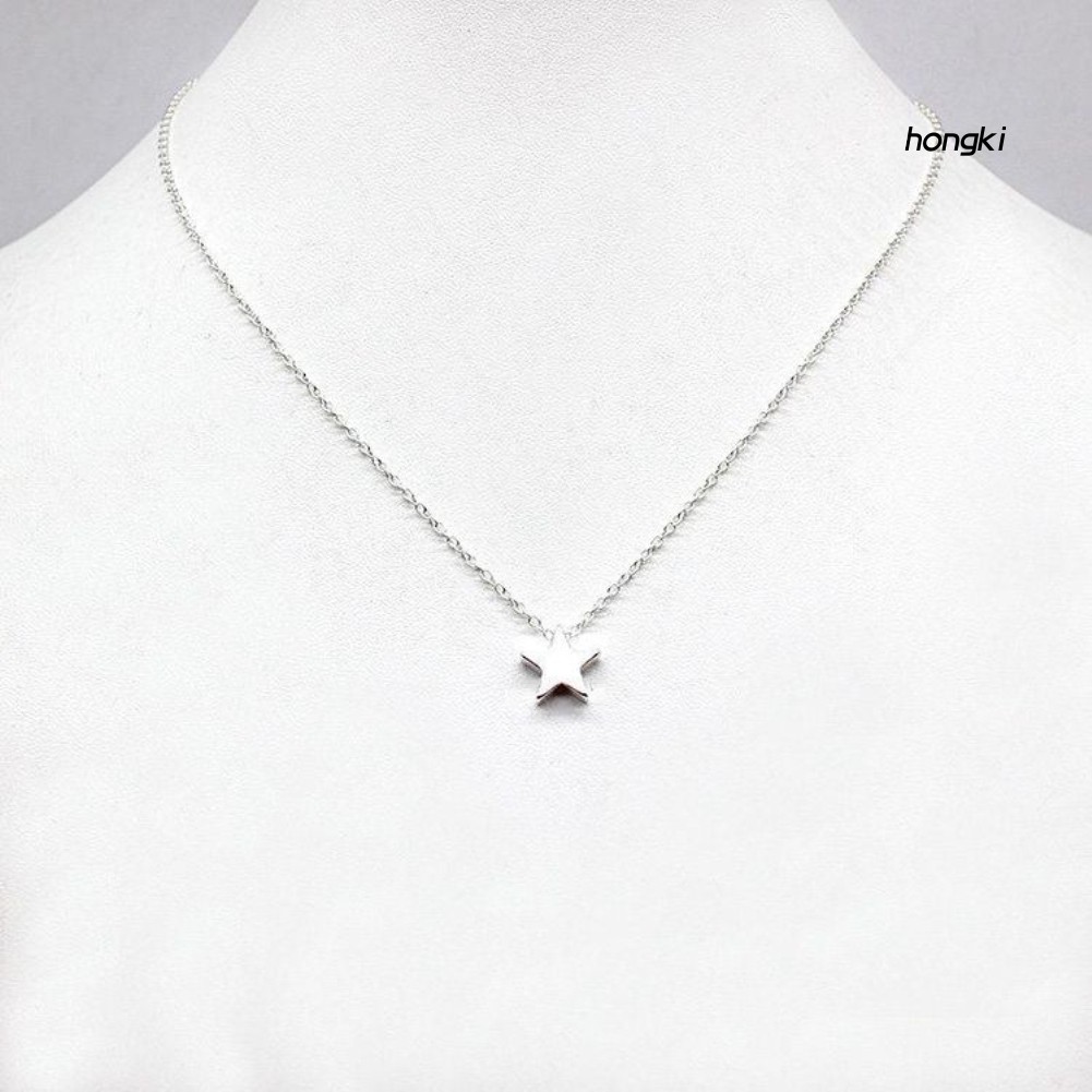 vòng cổ Hợp Kim Mặt Ngôi Sao Thời Trang Dành Cho Nữ