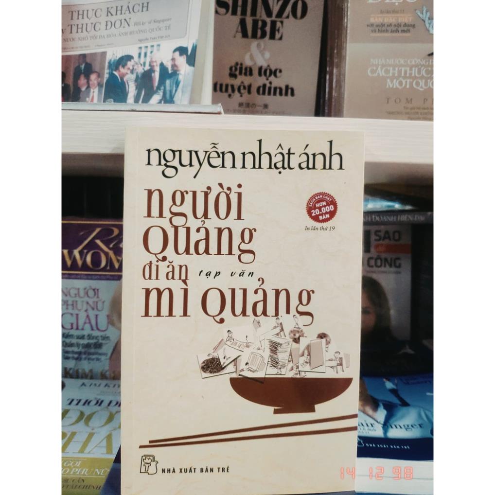 Sách - Người Quảng Đi Ăn Mì Quảng (Tạp Văn) - NXB Trẻ