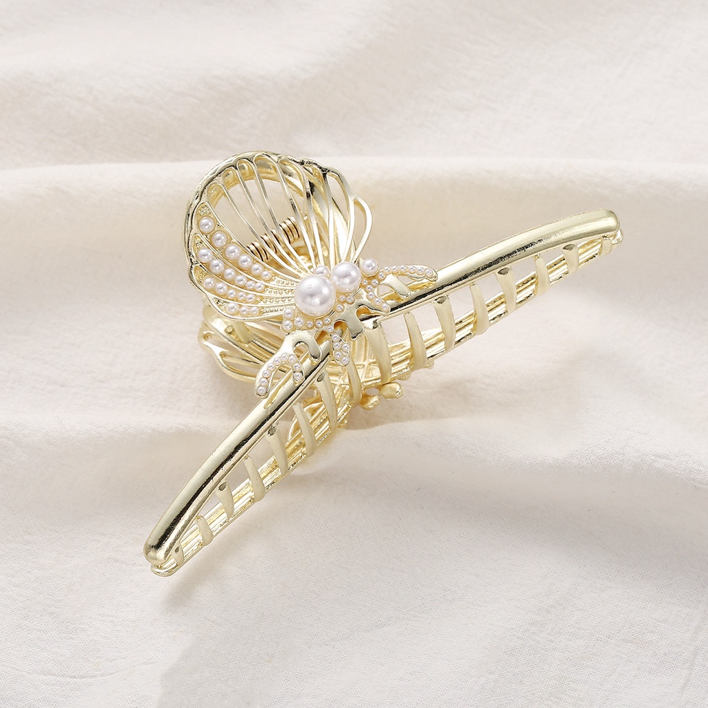 Kẹp Tóc Dạng Vỏ Sò Thời Trang Hàn Quốc Chất Lượng Cao