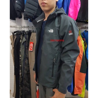 Áo khoác nam TNF Soft shell Màu Ghi
