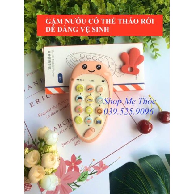 Điện thoại đồ chơi có gặm nướu cho bé