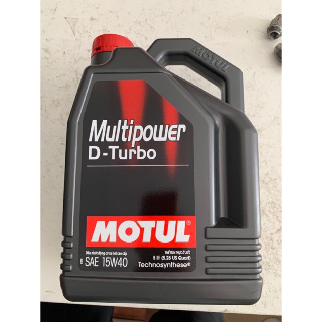 54☃❣Dầu nhớt MOTUL MÁY MULTIPOWER D-TURBO 15W40 DIESEL