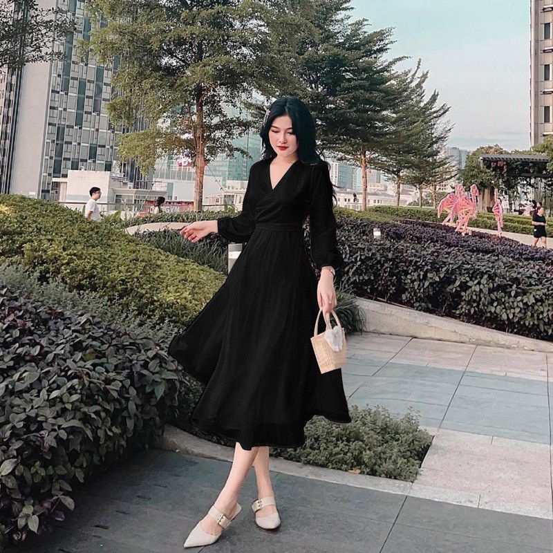 Đầm voan dài bigsize 60-90kg