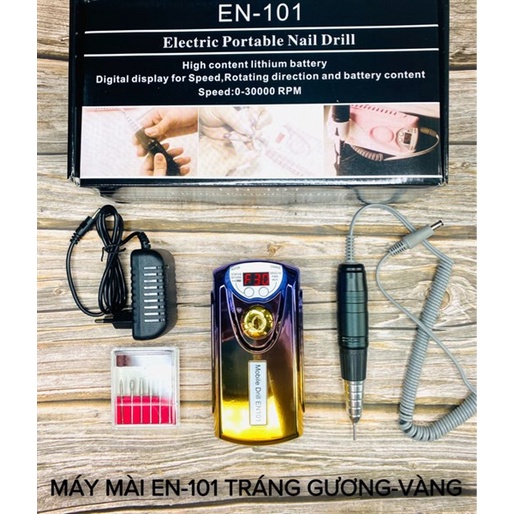 Máy Mài Móng Tích Điện EN 101 Tráng Gương  - Máy mài cầm tay chuyên dụng hot hit – Sushi