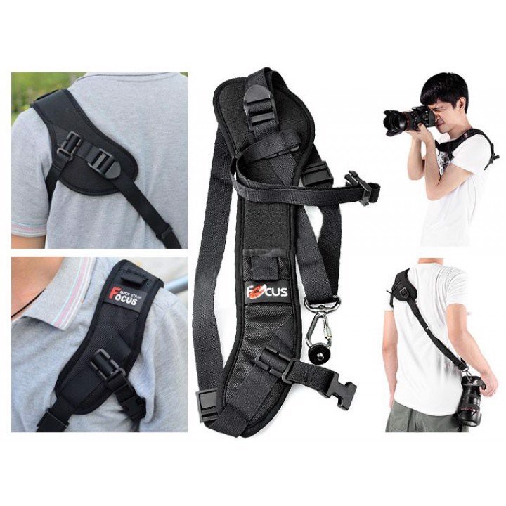 Dây thao tác nhanh đeo máy ảnh Quick Strap Focus