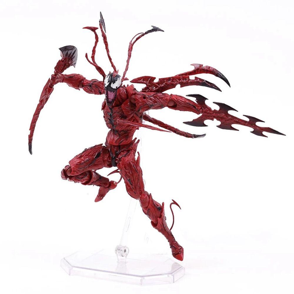 Mxmusty Mô Hình Đồ Chơi Người Nhện Marvel Cử Động Được Bằng PVC NO.008 Carnage