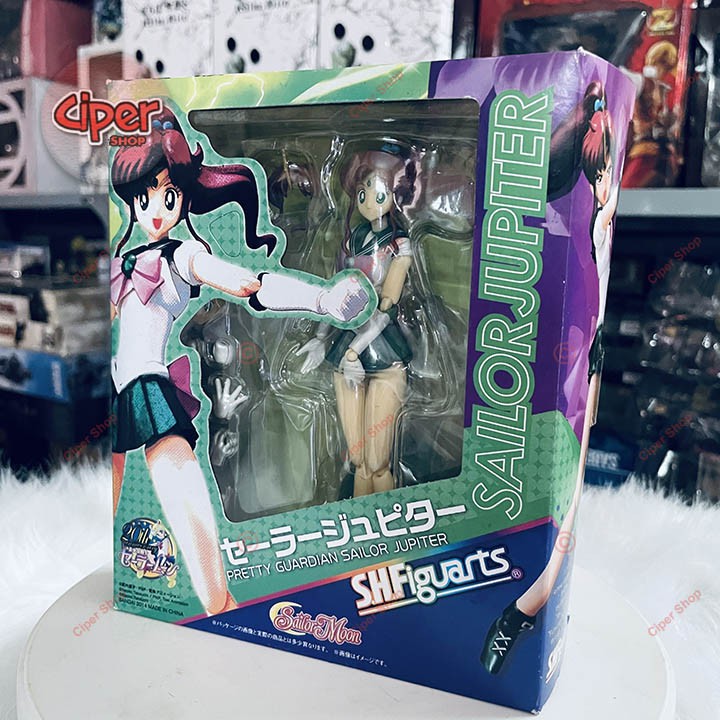 Mô hình Sailor Jupiter SHF - Thủy Thủ Sao Mộc - Figure Action Sailor SHF