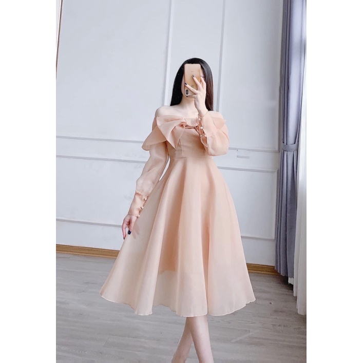 ĐẦM NƠ LỤA XƯỚC TIẾT TRỜI NÀY MÀ DIỆN EM NÓ THÌ CÒN GÌ BẰNG ĐÚNG KHÔNG CHỊ EM UP Thời Trang HHP Fashion