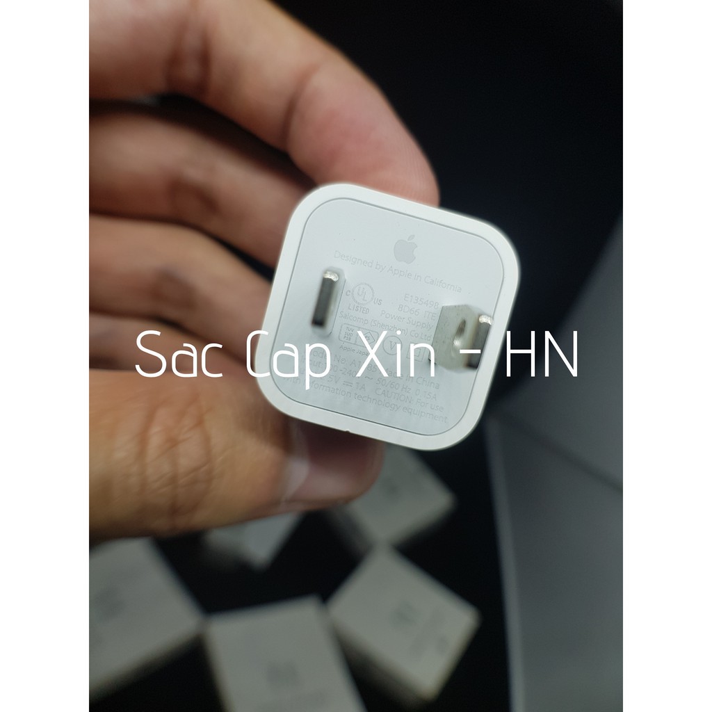 Củ sạc Iphone 5w hàng chính hãng ( vuông chuẩn mỹ)