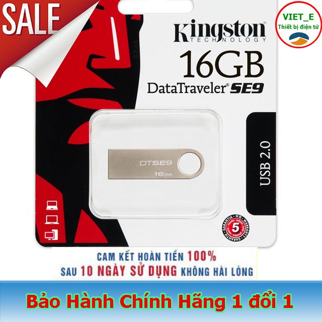 USB Kingston 16GB - Bảo Hành 12 Tháng