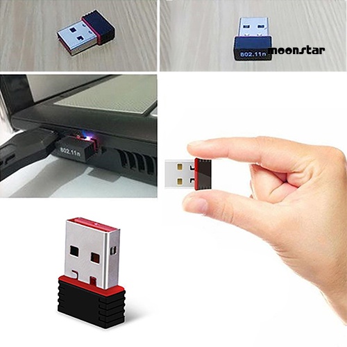 MO 150Mbps Mini USB Adapter WiFi Wireless 802.11n Lan Card for PC Computer Network