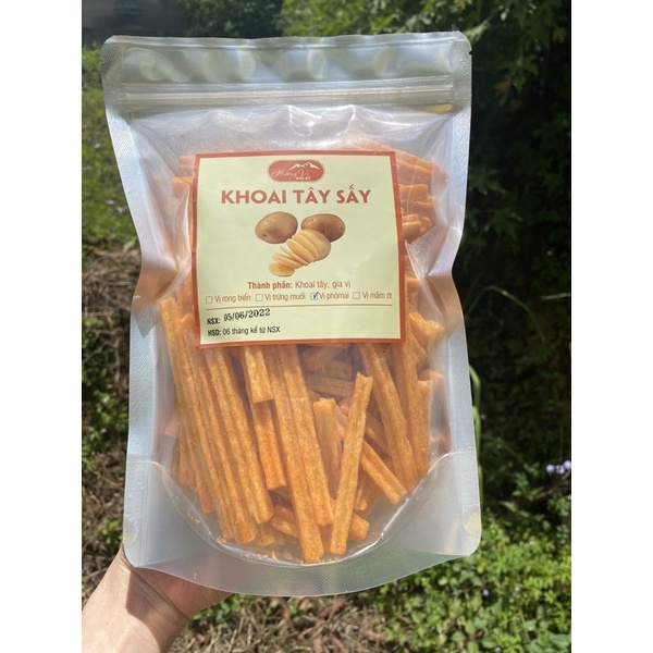 Khoai tây pho mai sấy giòn 500G giòn thơm béo ngậy