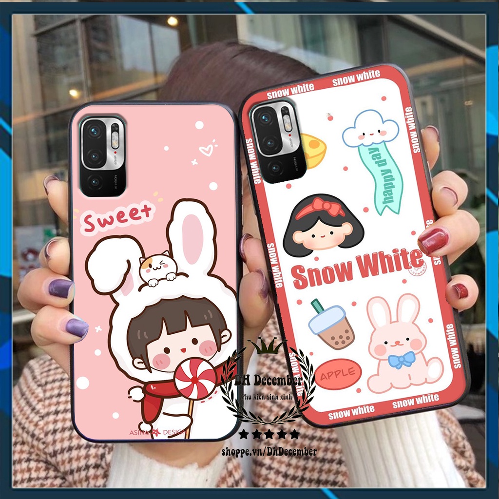 Ốp lưng Xiaomi REDMI NOTE 5G in hình 3D lucky, gấu Brick xinh xắn - KHÔNG NÊN BỎ LỠ